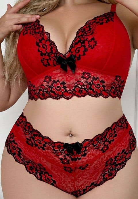 Plus Size Daring Dreamer Bra Set - Image 3