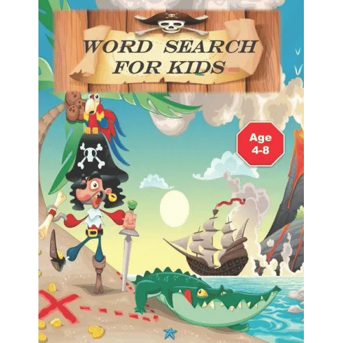 word search for kids: Puzzle Book for Kids .Words Activity for Children 4-8 ages ( search and find) find your treasure .100 pages - Paperbac