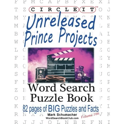 Circle It, Unreleased Prince Projects, Large Print, Word Search, Puzzle Book - Paperback
