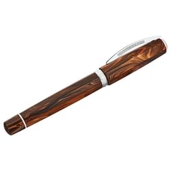 Category: Dropship Office Supplies / School, SKU #7039221039289, Title: Visconti 804RLMS14 'Medici' Brown Resin Rollerball Pen