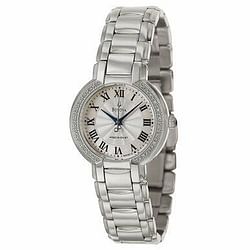 Category: Dropship Watches, SKU #bulova-96r167-ladies-fairlawn-precisionist-mother-of-pearl-diamond-bezel-bracelet-watch, Title: Bulova 96R167 Ladies Fairlawn Precisionist Mother of Pearl Diamond Bezel Bracelet Watch