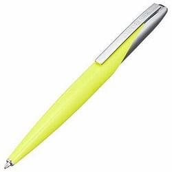 Category: Dropship Accessories, SKU #s-t-dupont-jet-8-sunny-resin-yellow-w-chrome-trim-ballpoint-pen-in-box-444107, Title: S.T. Dupont Jet 8 Sunny Resin Yellow w/ Chrome Trim Ballpoint Pen - In Box - 444107