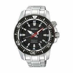 Category: Dropship Watches, SKU #seiko-ska511-sportura-kinetic-silver-stainless-steel-black-dial-mens-watch, Title: Seiko SKA511 Sportura Kinetic Silver Stainless Steel Black Dial Men's Watch