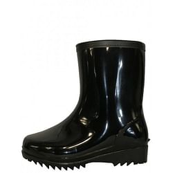 Category: Dropship Shoes & Boots, SKU #1934207, Title: . Case of [18] Men's Rain Boots - Black, Sizes 7-12, 8