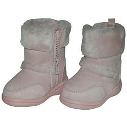 Category: Dropship Shoes & Boots, SKU #1934258, Title: . Case of [24] Children's Pink Boots w/Faux, Size 6-9 .