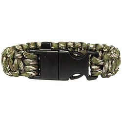 Category: Dropship Security & Safety, SKU #2127137, Title: . Case of [550] TrailWorthy Firestarter Camo Paracord Bracelet .