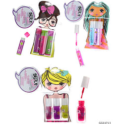 Category: Dropship Dollardays, SKU #2276266, Title: . Case of [48] Girls' Rule Makeup 3-Pack Set .