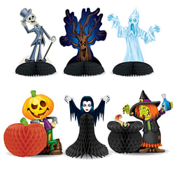 Category: Dropship Seasonal & Special Occasions, SKU #2358240, Title: . Case of [144] Halloween Character Centerpieces - Assorted .