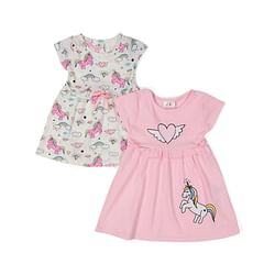 Category: Dropship Baby & Toddler, SKU #2362162, Title: . Case of [24] Baby Girls' Knit Dresses - 0-9 Mos., 2-Pack .