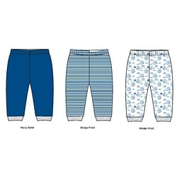 Category: Dropship Baby & Toddler, SKU #2363757, Title: . Case of [24] Baby Boys' Pants - 12-24M, 3 Pack, Whales .