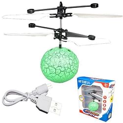 Category: Dropship Toys & Games, SKU #2365068, Title: . Case of [20] Green Orb Helicopter Toys - Remote & Charger .