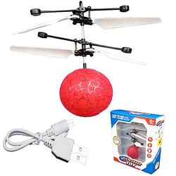 Category: Dropship Toys & Games, SKU #2365070, Title: . Case of [20] Red Orb Helicopter Toys - Remote & Charger .
