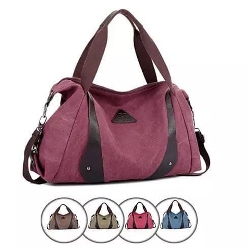 Color: Desert Tan - Jacqueline Canvas CrossBody Bag From Journey Collection