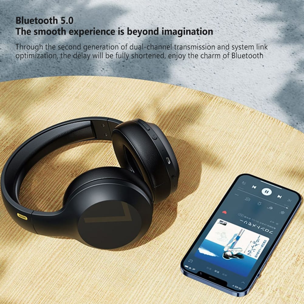 REMAX Rb-660hb Wireless Bluetooth Headphones Subwoofer Noise Reduction Head-Mounted Sports Game Earphone - Image 2