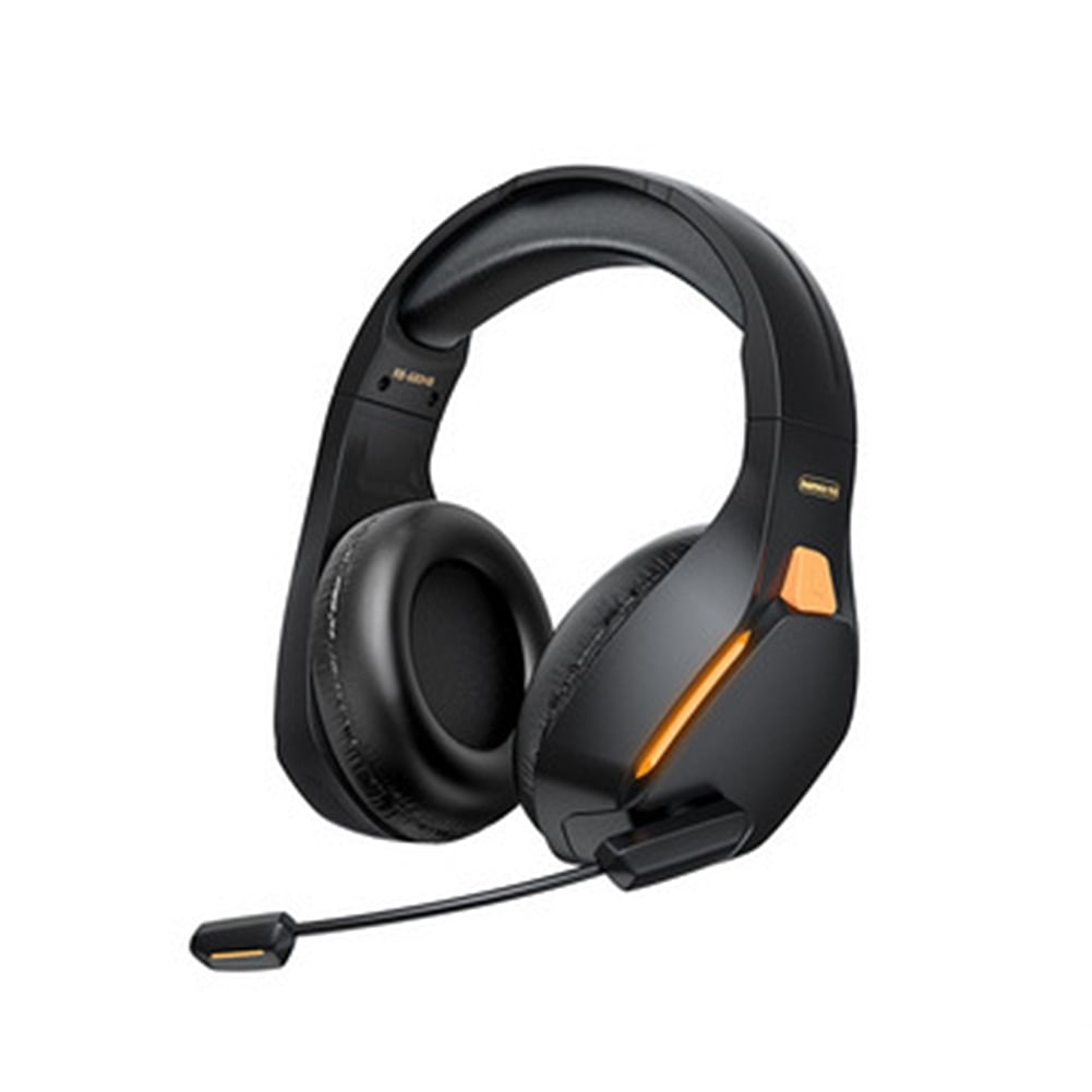 REMAX Rb-680hb Head-Mounted Gaming Headphone Wireless Bluetooth Noise Reduction Music Call Headset Black