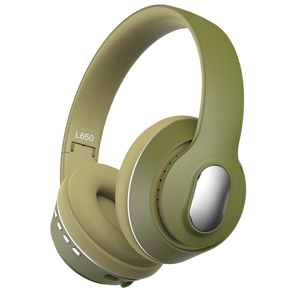 Foldable Bluetooth Headphones Hi-fi Noise Reduction Music Earphone Wireless Gaming Headset China red - Image 5