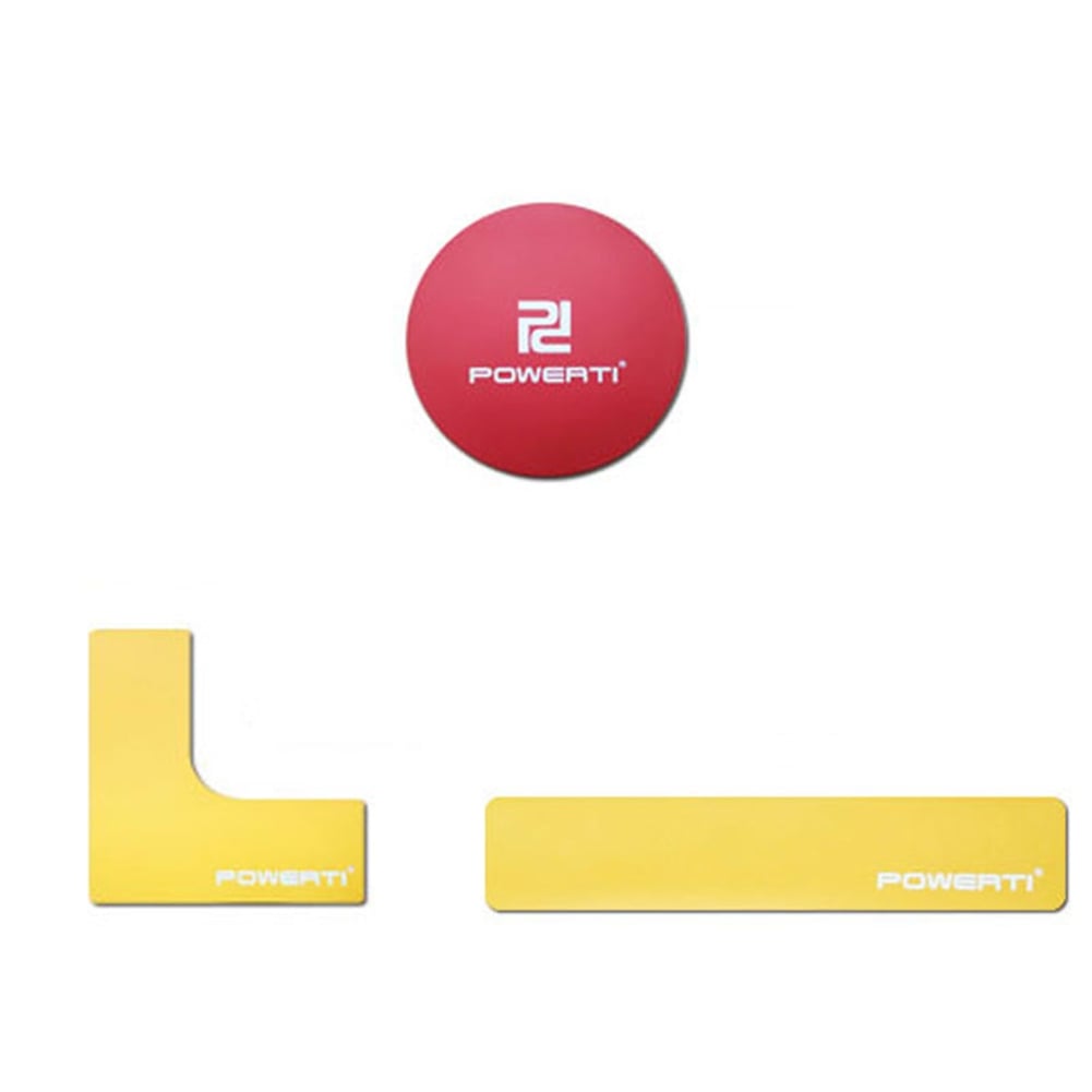Court Line Marker Kit Anti-Slip Sports Ground Court Maker Line for Tennis Badminton Pickleball Soccer Training Set