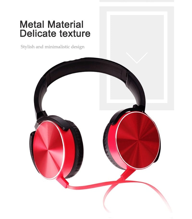 Wired Earphone Headset Heavy Bass Sound Quality Music Earphone with Mic for Mobile Phone Universal black - Image 3