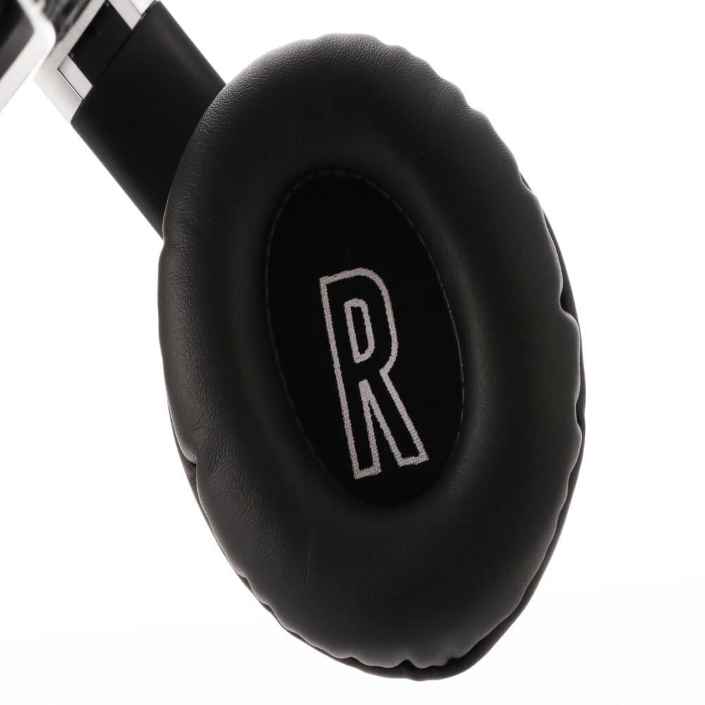 BT Headset Graffiti Pattern Head-mounted Wireless Bluetooth Headphone Universal for PC and Phone Plug-in Card Foldable Black and silver - Image 6