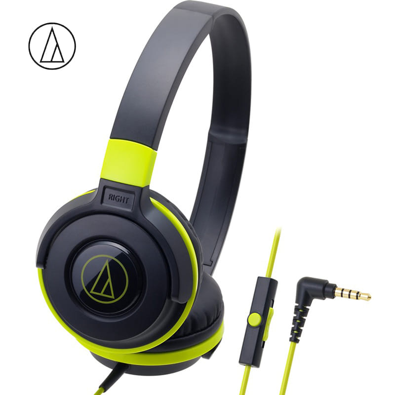 Original Audio-Technica ATH-S100iS Headset Wired Control Game Headphone with Micphone Bass Music Earphone for Cellphones Computer Blue - Image 3