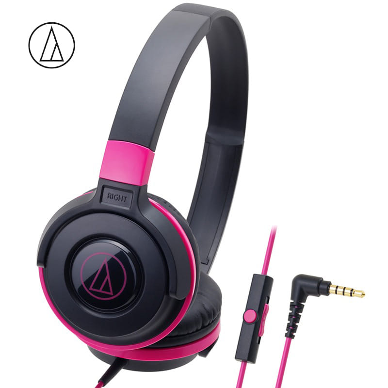 Original Audio-Technica ATH-S100iS Headset Wired Control Game Headphone with Micphone Bass Music Earphone for Cellphones Computer Blue - Image 4