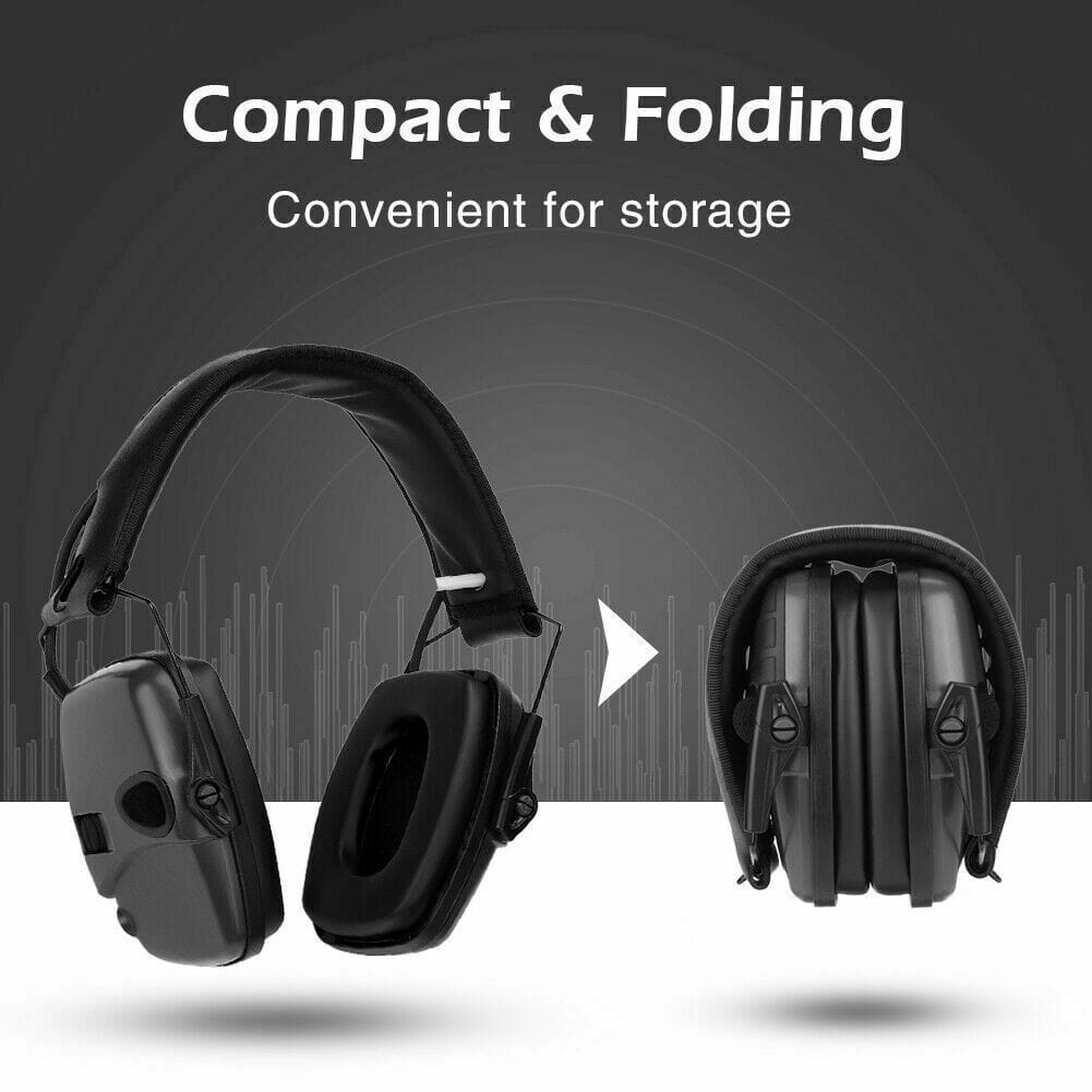 Noise Reduction Earmuff Shooting Headphone Anti-noise Ear Defenders Hearing Protector green - Image 3