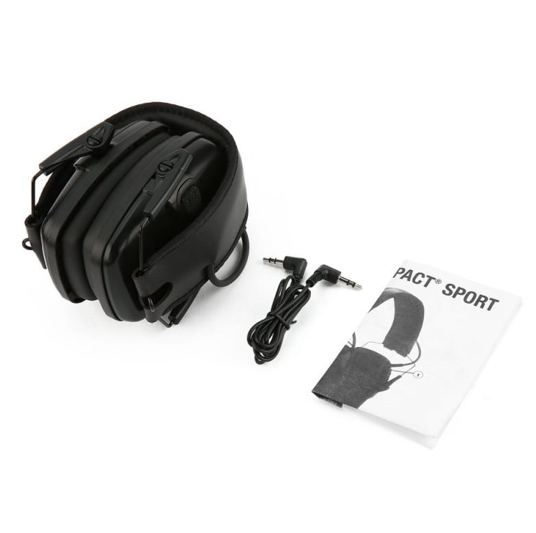 Earmuff Outdoor Noise Reduction Electronic Headphones Without Battery green - Image 6