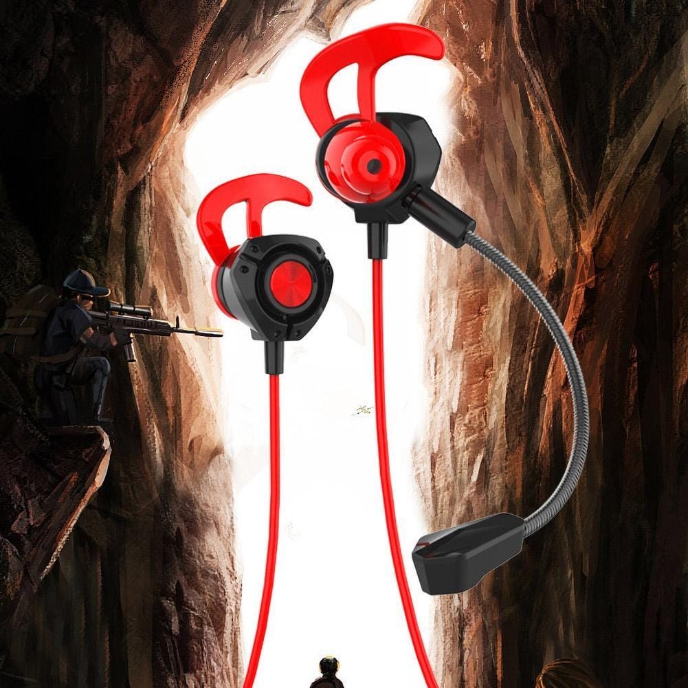 G22 Wired 3.5mm Earplug Gaming Earphone Dynamic Headphone In-ear Noise Reduction Earbuds With Microphone Black - Image 4