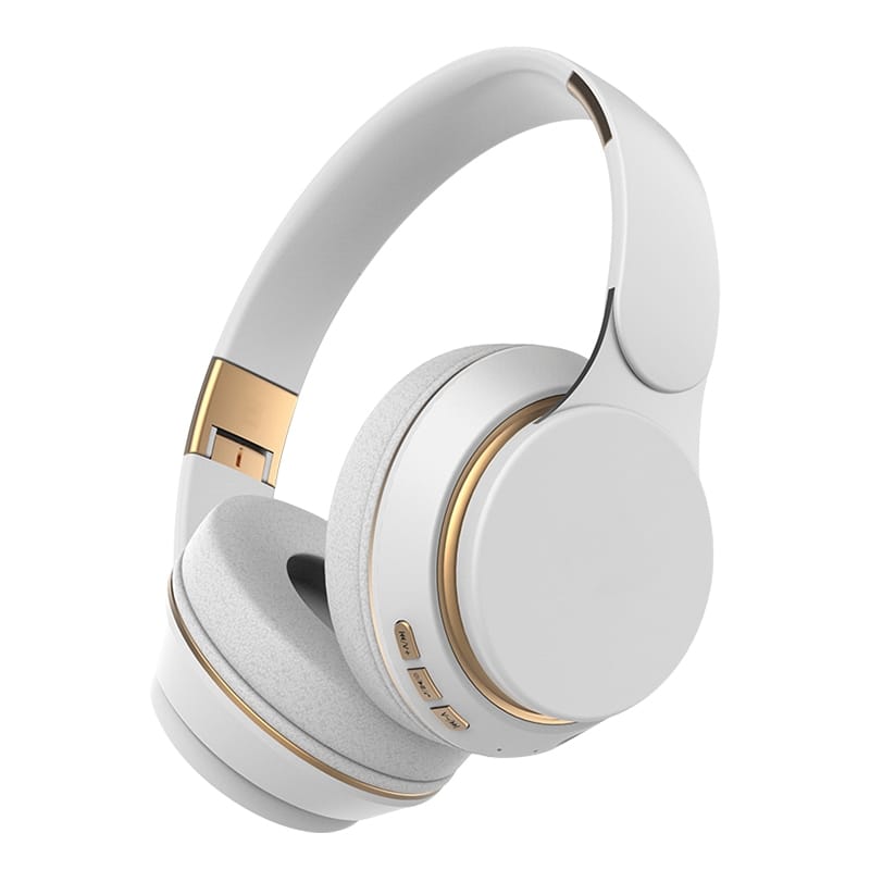 Wireless Headphones Bluetooth--compatible Headset Foldable Stereo Adjustable Earphones With Mic black - Image 2