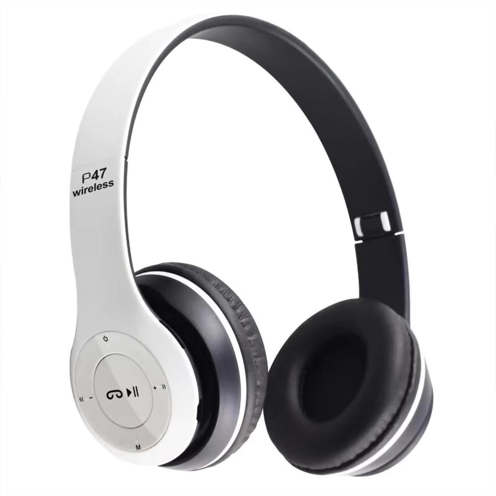 P47 Foldable Wireless Headphones, Tablet Bluetooth-compatible Headset With Mic, Compatible For Mobile Xiaomi Iphone Sumsamg Red - Image 7