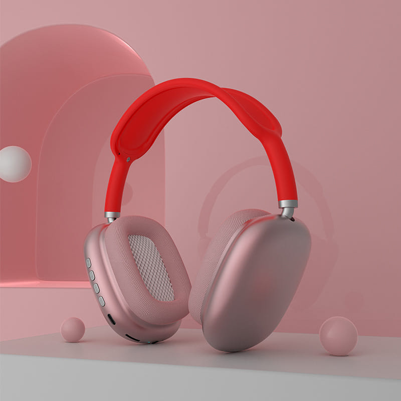 Mobile Phone Wireless Headset P9airmax Bluetooth-compatible Head-mounted Earphones Phone Computer Universal Headset Gaming Headphones White - Image 4
