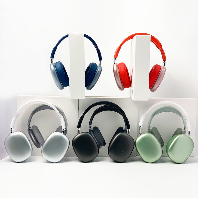 Mobile Phone Wireless Headset P9airmax Bluetooth-compatible Head-mounted Earphones Phone Computer Universal Headset Gaming Headphones White - Image 5