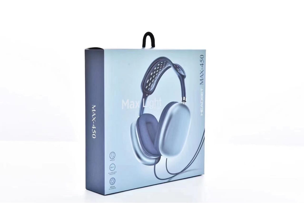 Max-450 Head-mounted Earphones Bluetooth-compatible 5.0 Noise Adjustable Reduction Mobile Phone Computer Universal Headset Gaming Headphones black - Image 7