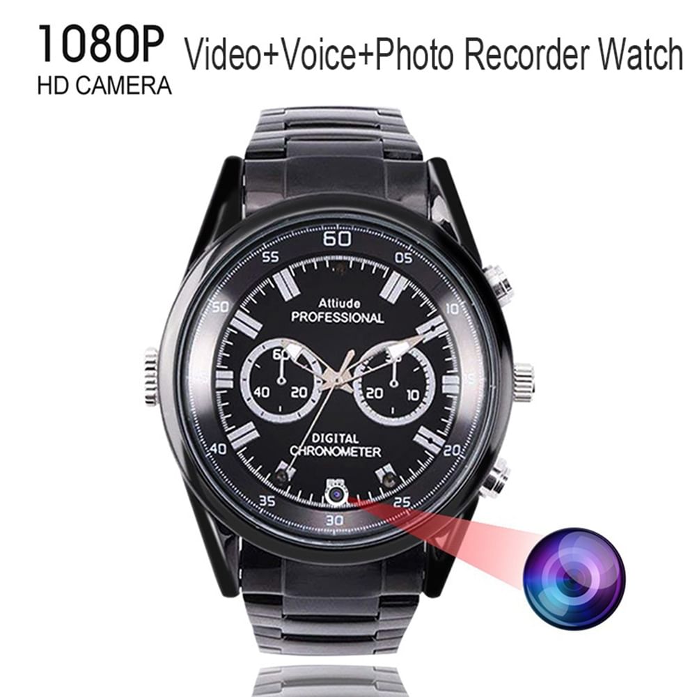Hd 1080P Mini Camera Watch Motion Detection IR Night Vision Wireless Micro Camcorder T11 64GB