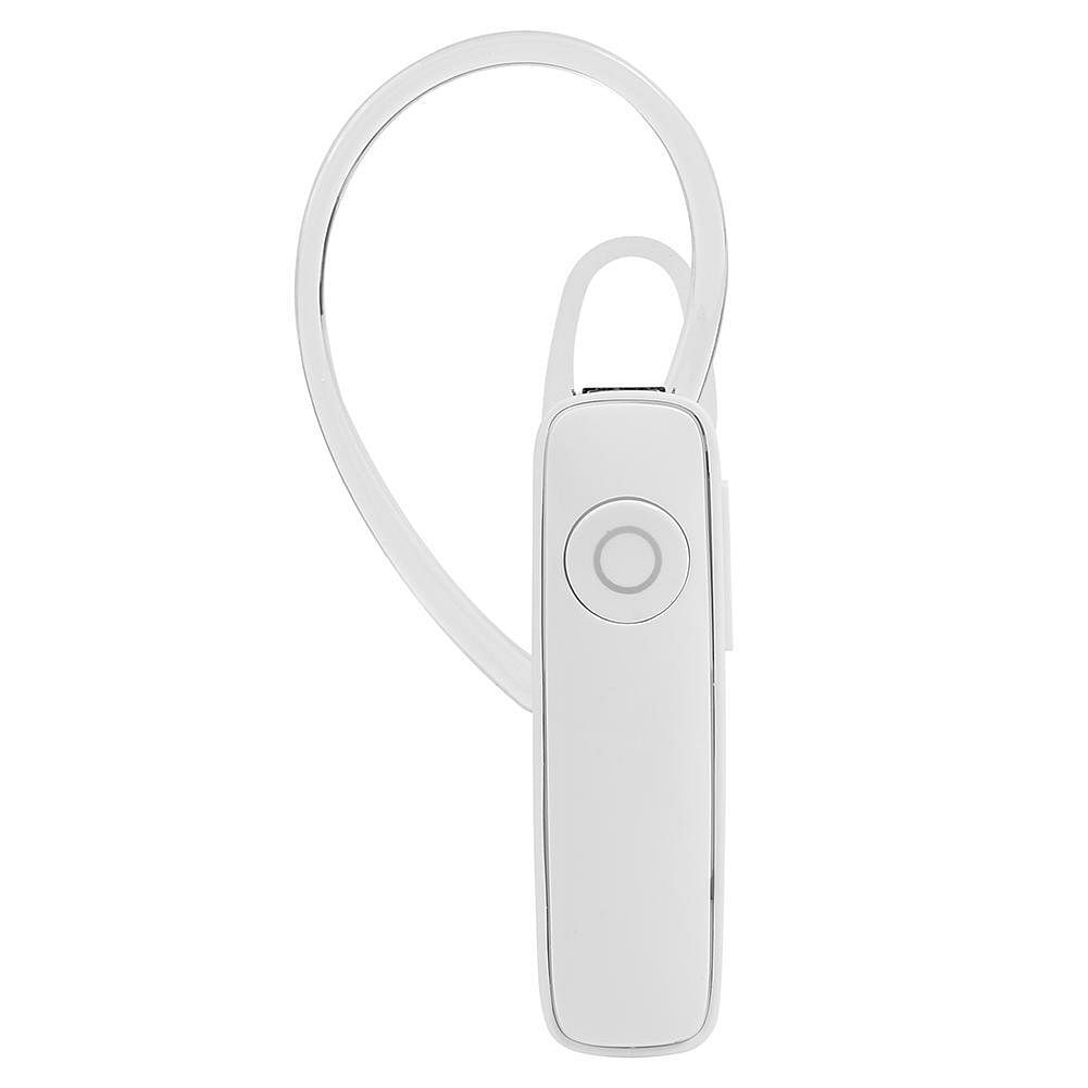 M165 Wireless Bluetooth Headset Hands-free Calling Business Earphone Compatible For Xiaomi/iphone 12 White