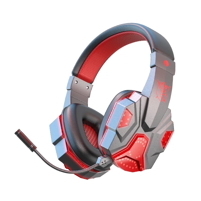 Sy-t830 Wireless Bluetooth Headset Low-latency Luminous E-sports Gaming Earphone Black Red