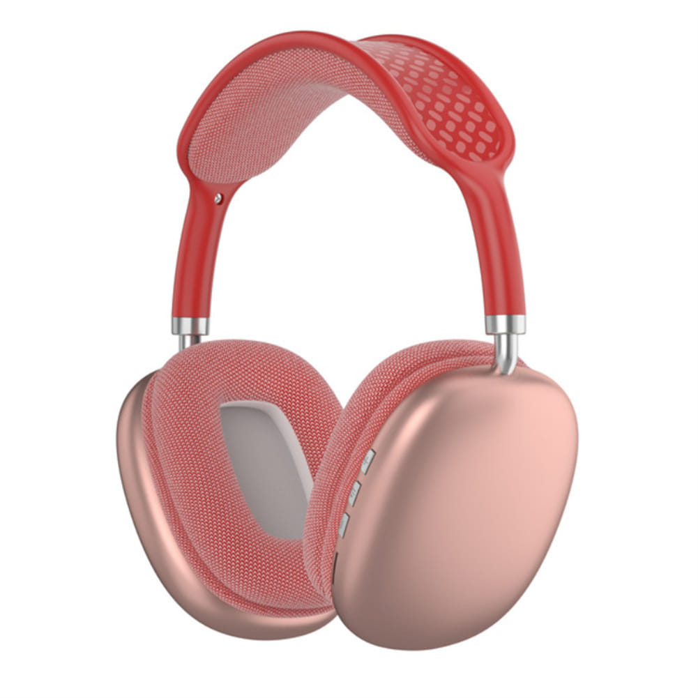 Wireless Bluetooth 5.3 Headset In-ear Physical Noise Canceling Stereo Gaming Headphones Stn-01 Red