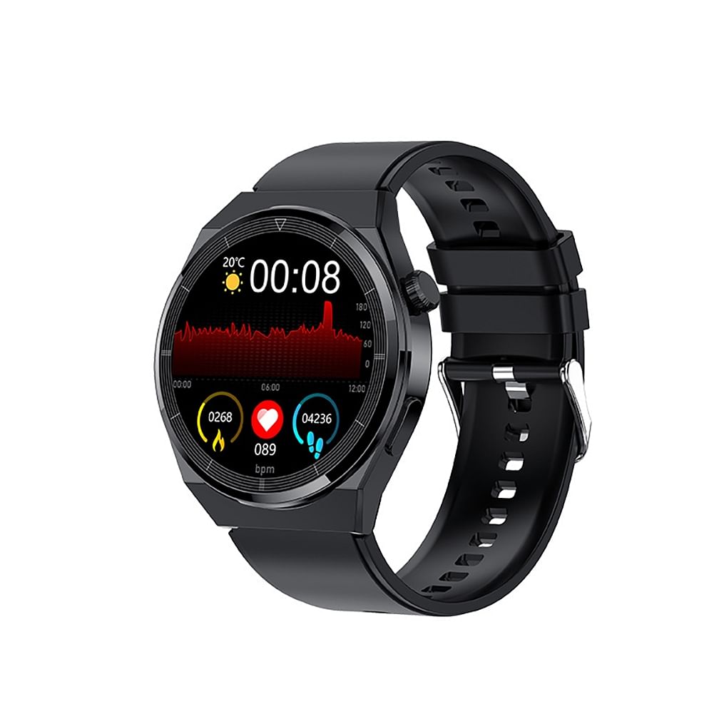 T88 Smart Watch 1.39 Inches Screen Bluetooth Call 8763E Chip Voice Assistant Ip67 Waterproof Smartwatch Black