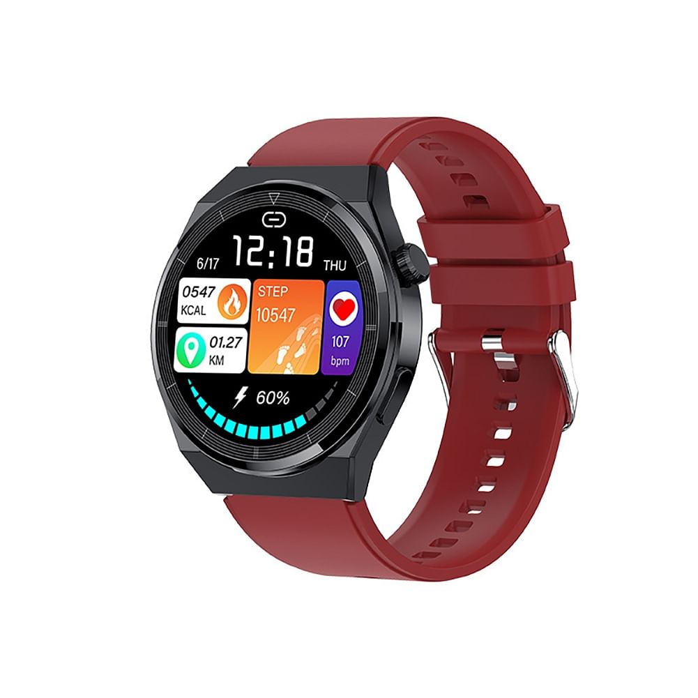 T88 Smart Watch 1.39 Inches Screen Bluetooth Call 8763E Chip Voice Assistant Ip67 Waterproof Smartwatch Red