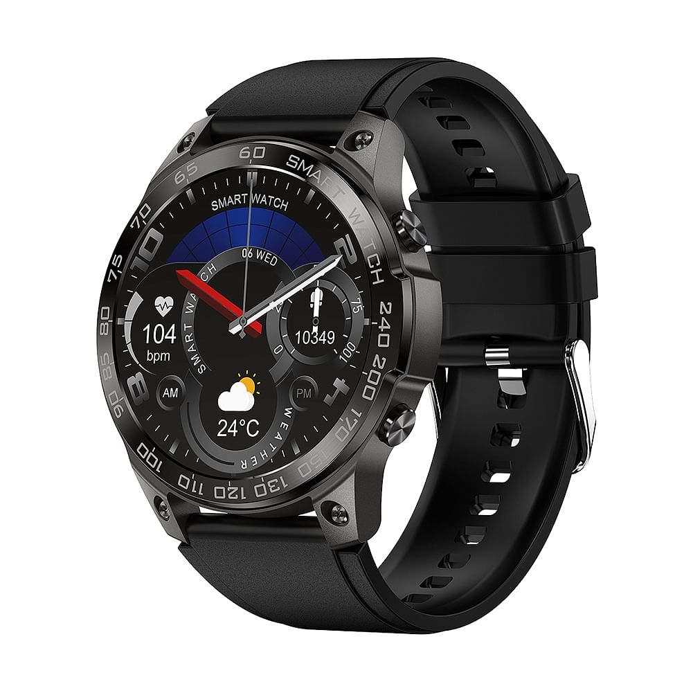 Dm50 Smart Watch Amoled Hd 1.4-inch Large Screen Bluetooth Call Heart Rate Blood Oxygen Monitor Smartwatch Black