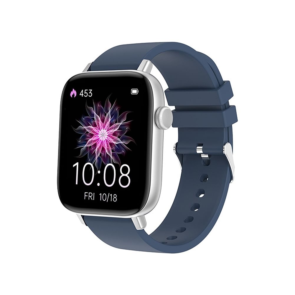 T49 Smart Watch Large Screen Music Playing Exercise Heart Rate Monitoring Bluetooth Call Bracelet Blue