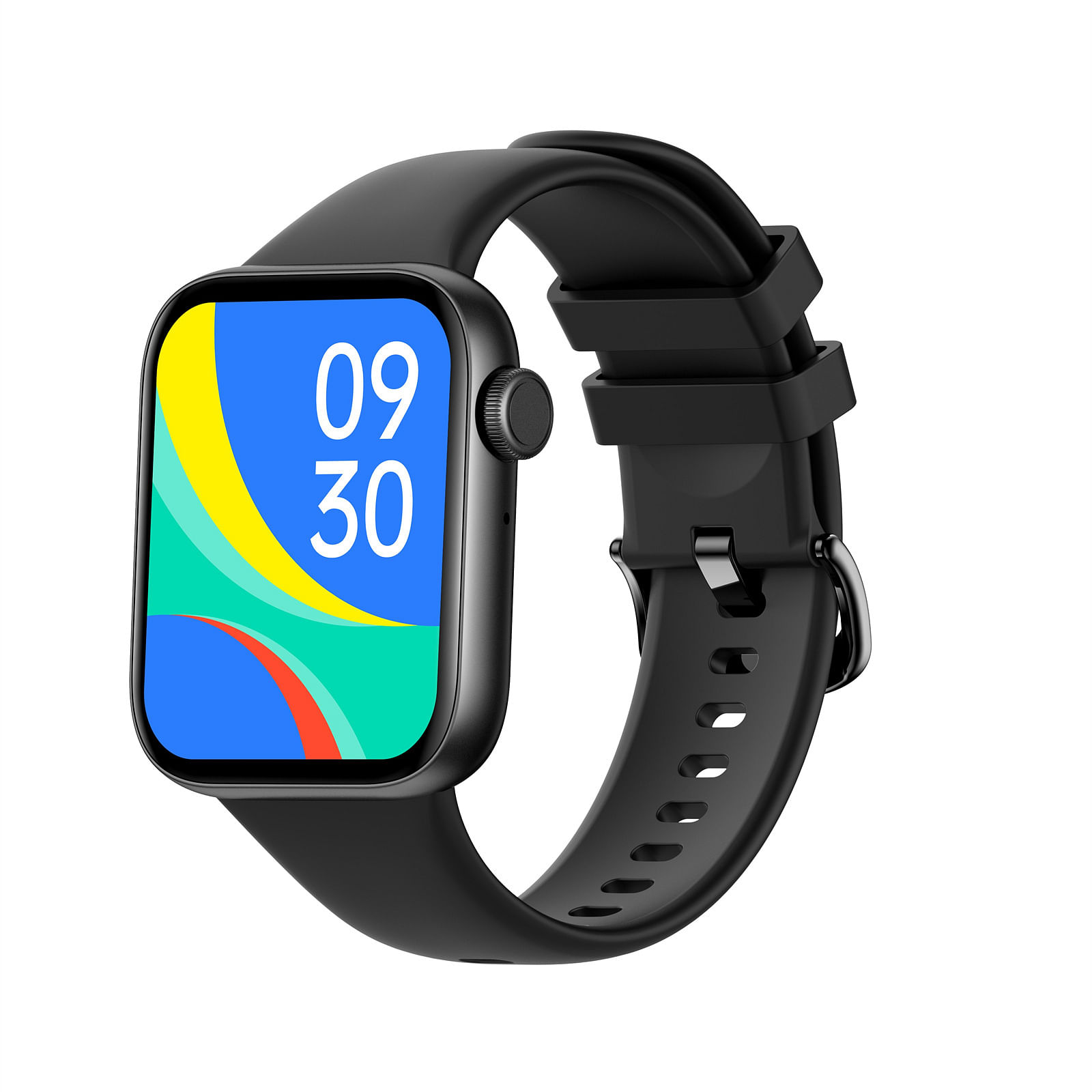 L31 Smart Watch 1.85 Inch Full Touch Screen with Encoder Bluetooth Call Da Fit Smart Bracelet Black