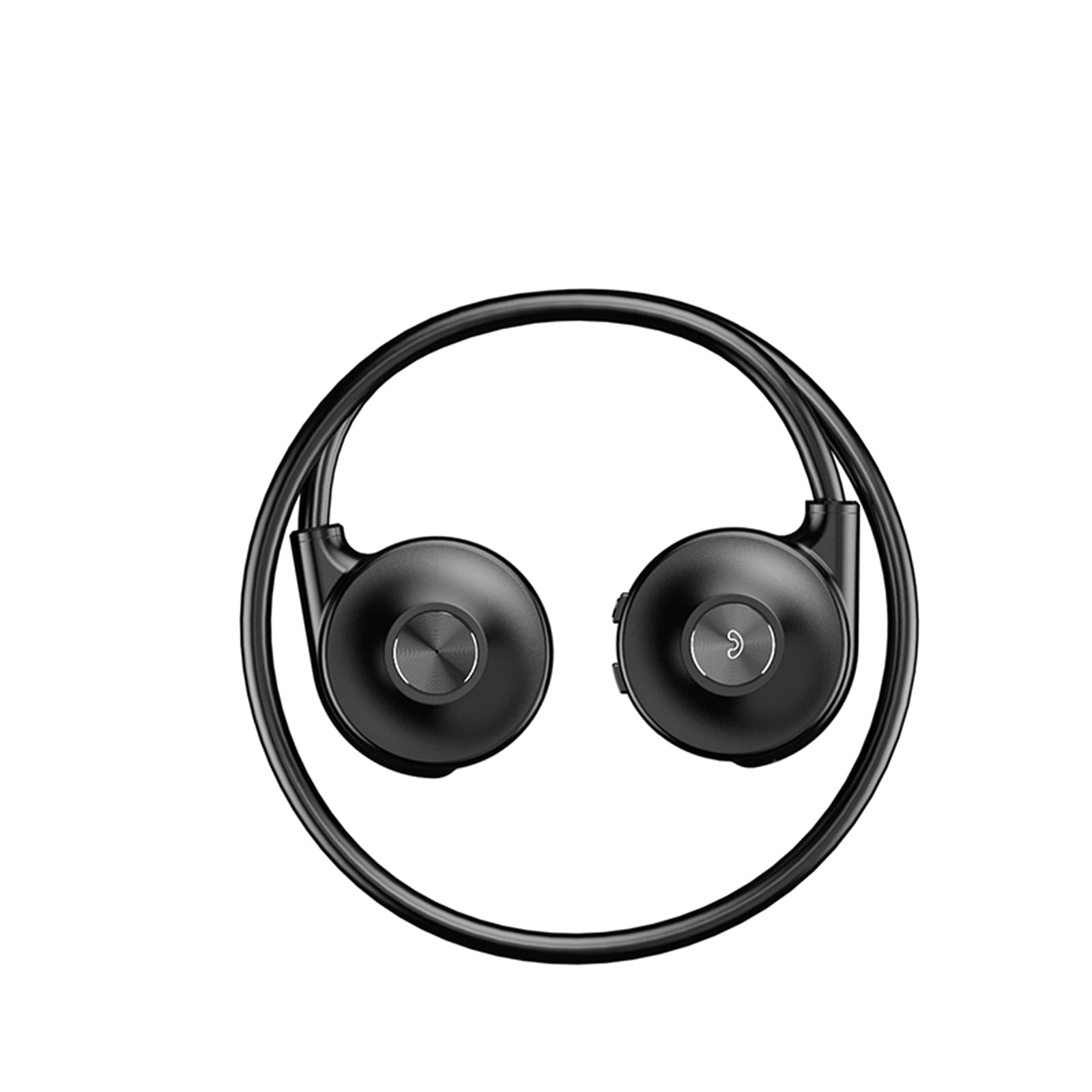 M1s Wireless Bluetooth Earphone Bone Conduction Stereo Noise-canceling Dual Microphones Headset Black
