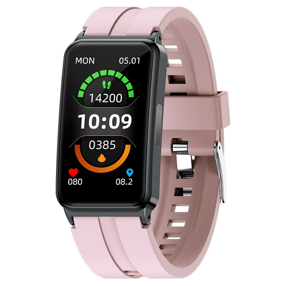 Ep01 Smart Watch G Sensor Blood Pressure Body Temperature Ecg Heart Rate Sleep Monitoring Sports Bracelet Pink
