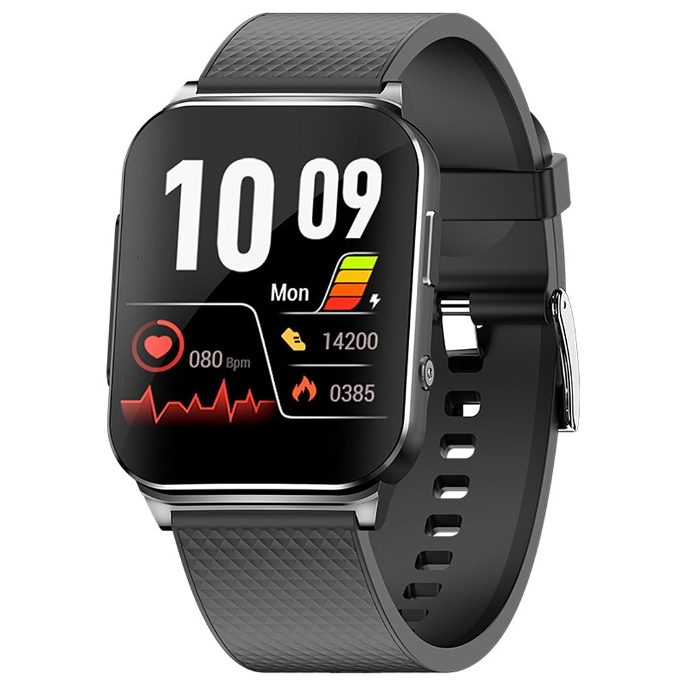 Ep03 Smart Watch Full Screen Touch Heart Rate Ecg Electrocardiogram Monitoring Pedometer Sports Bracelet Black