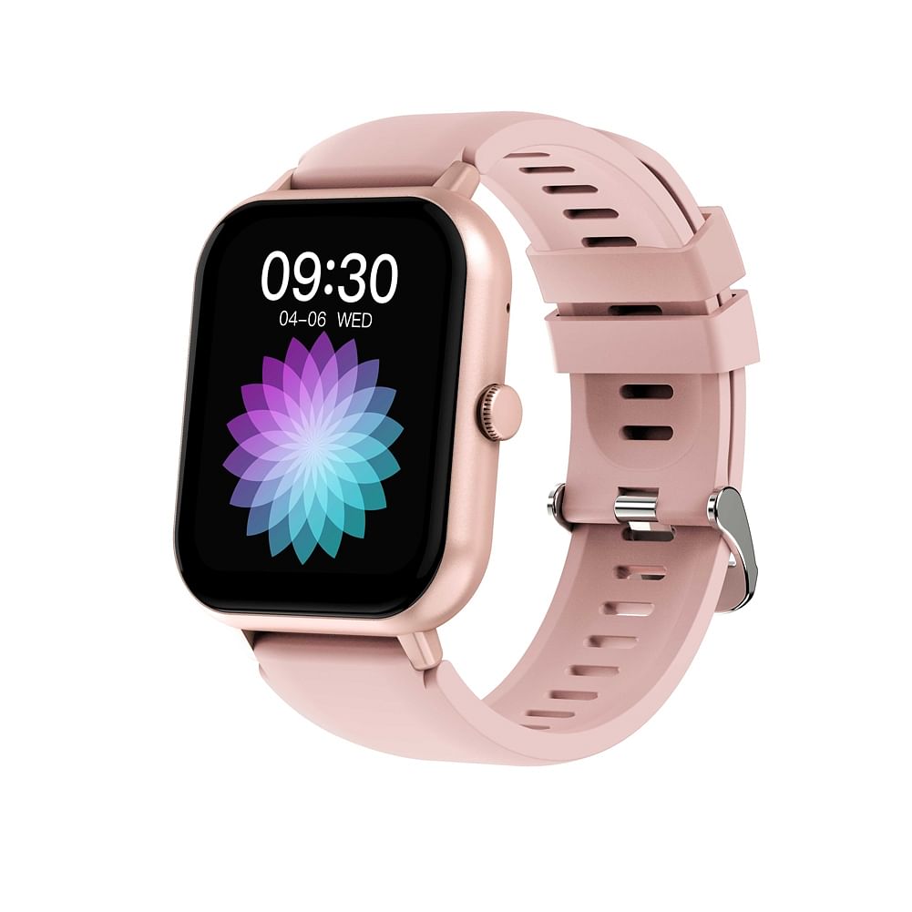 Zl54c Smart Watch 63ewe Bluetooth Call Heart Rate Blood Pressure Monitor Bracelet Rose Red