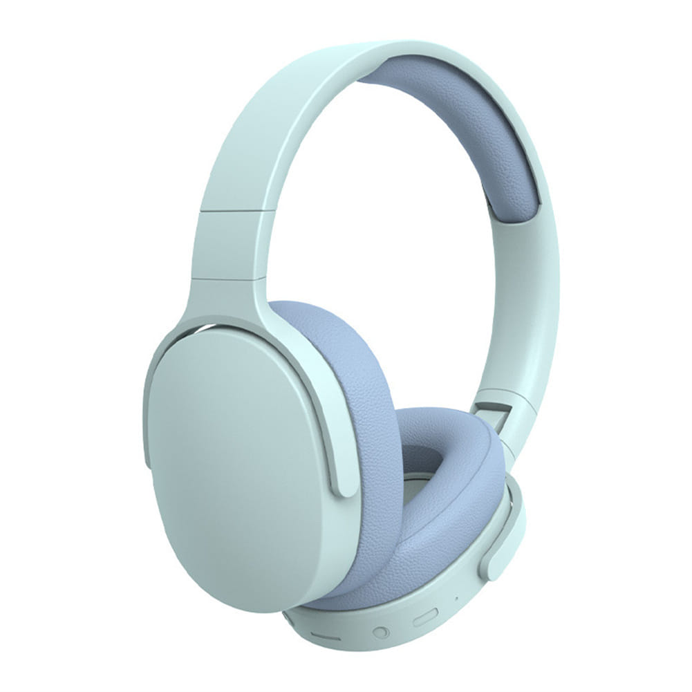 P2961 Bluetooth Headset In-Ear Stereo Hifi Subwoofer Gaming Headphones TF/AUX Music Player With Microphone blue