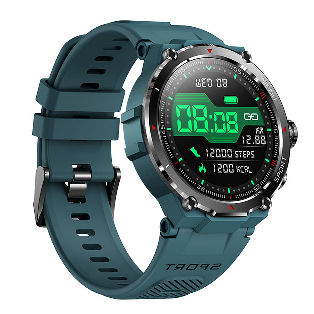 Hm09 Smart Watch 1.32-Inch HD Display Bluetooth Calling Heart Rate Blood Pressure Monitoring Green