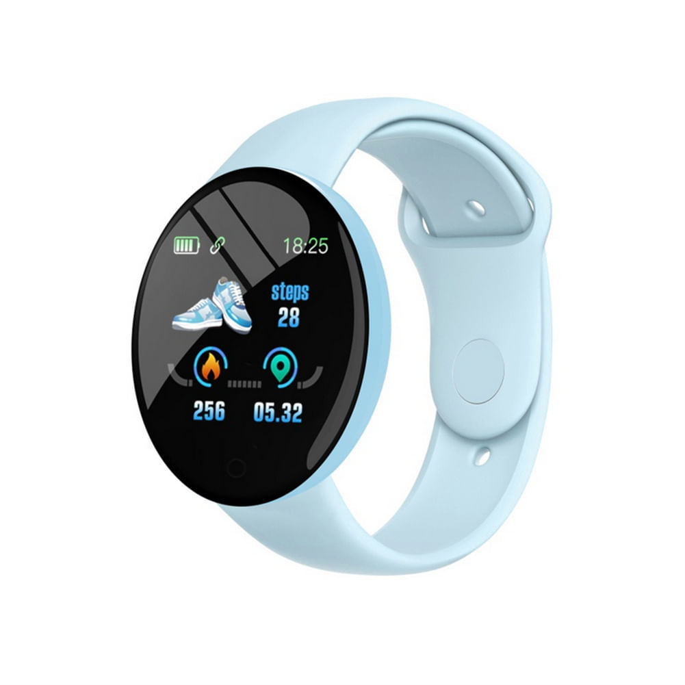 D18s Smart Watch 1.44 Inch Screen 90mah Battery Bluetooth 4.0 Sleep Monitor Fitness Bracelet blue
