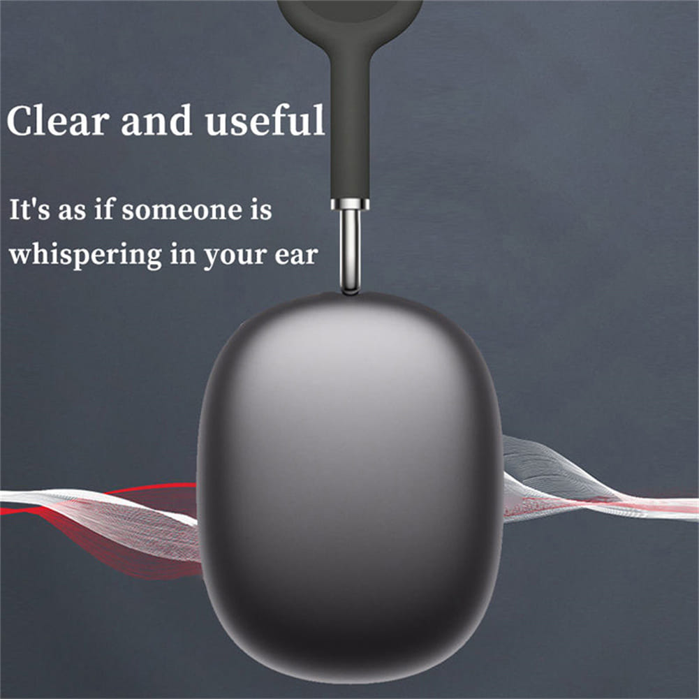 P9 Wireless Headset On-Ear Stereo Earphones Noise Cancelling Ear Buds With Mic For Cell Phone Computer Laptop Sports White - Image 4